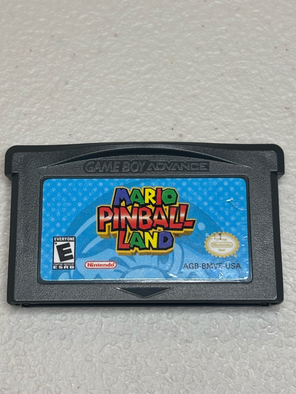 Nintendo Game Boy Advance Mario Pinball Land Loose Cartridge